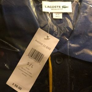 Lacoste regular fit navy blue/methylene- methy